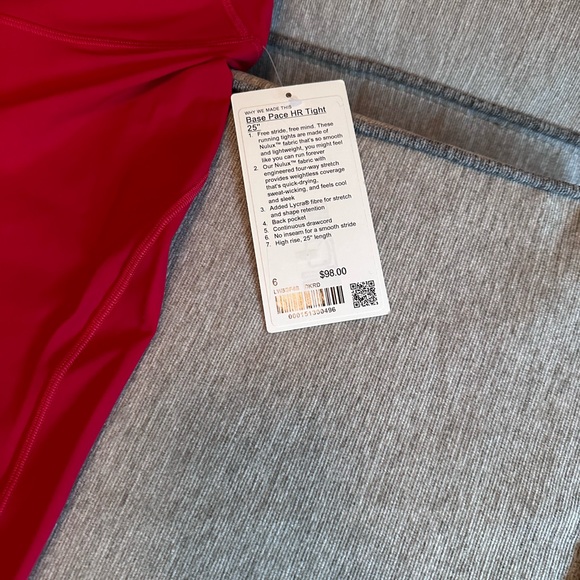 Lululemon Base Pace HR tight 25" - Picture 6 of 7